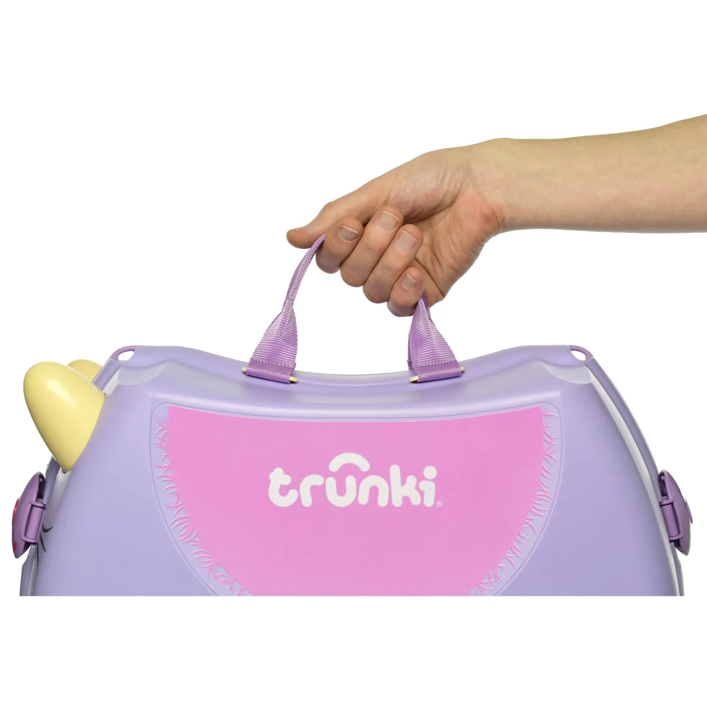 Trunki Glide Ride on Luggage / Kids Carry-on Bag - Cassie the Cat