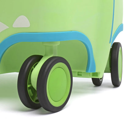 Trunki Glide Ride on Luggage / Kids Carry-on Bag - Dudley the Dinosaur