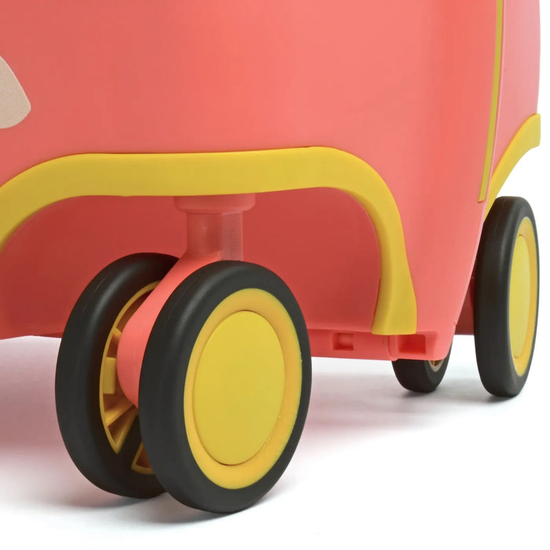 Trunki Glide Ride on Luggage / Kids Carry-on Bag - Dylan the Dragon