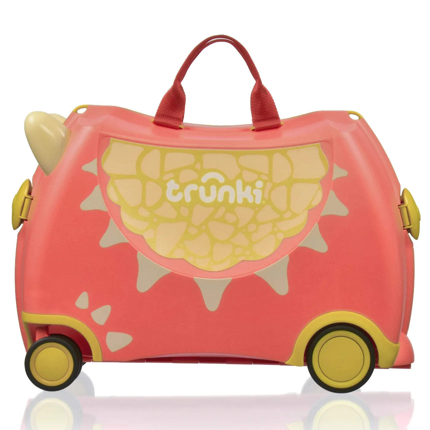 Trunki Glide Ride on Luggage / Kids Carry-on Bag - Dylan the Dragon