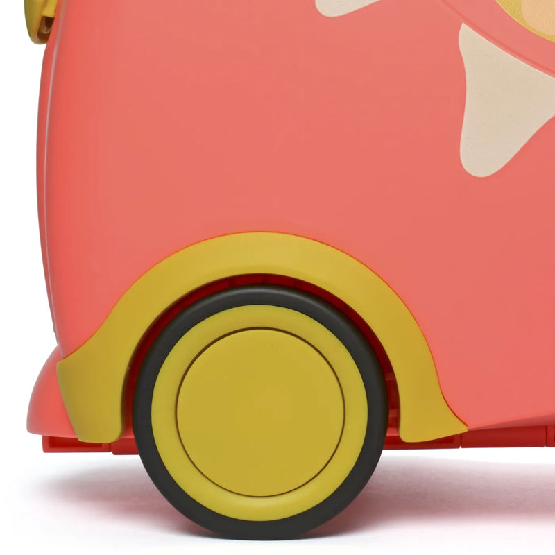 Trunki Glide Ride on Luggage / Kids Carry-on Bag - Dylan the Dragon