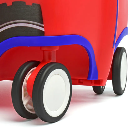 Trunki Glide Ride on Luggage / Kids Carry-on Bag - Frank the Firetruck