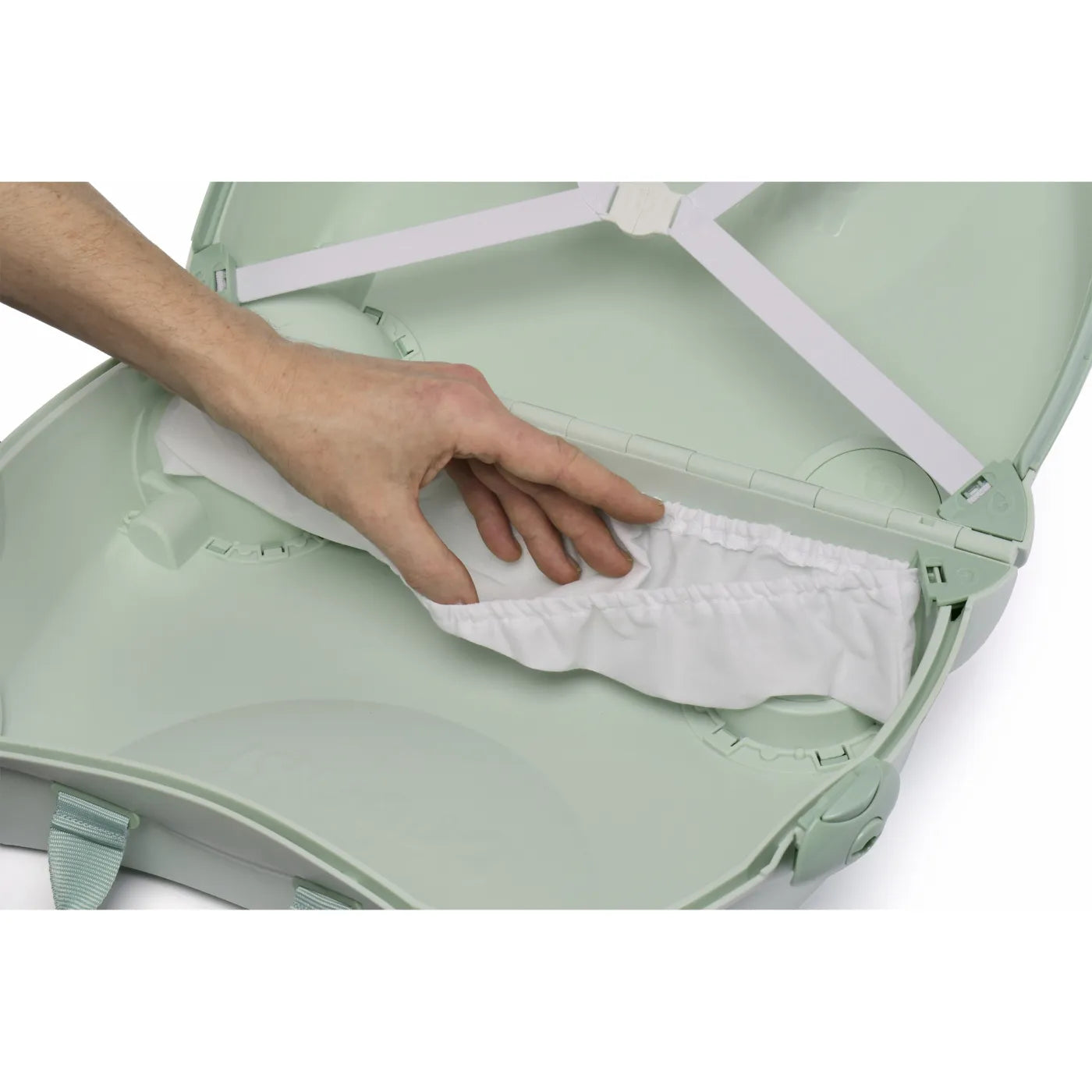 Trunki Glide Ride on Luggage / Kids Carry-on Bag - Solid Green
