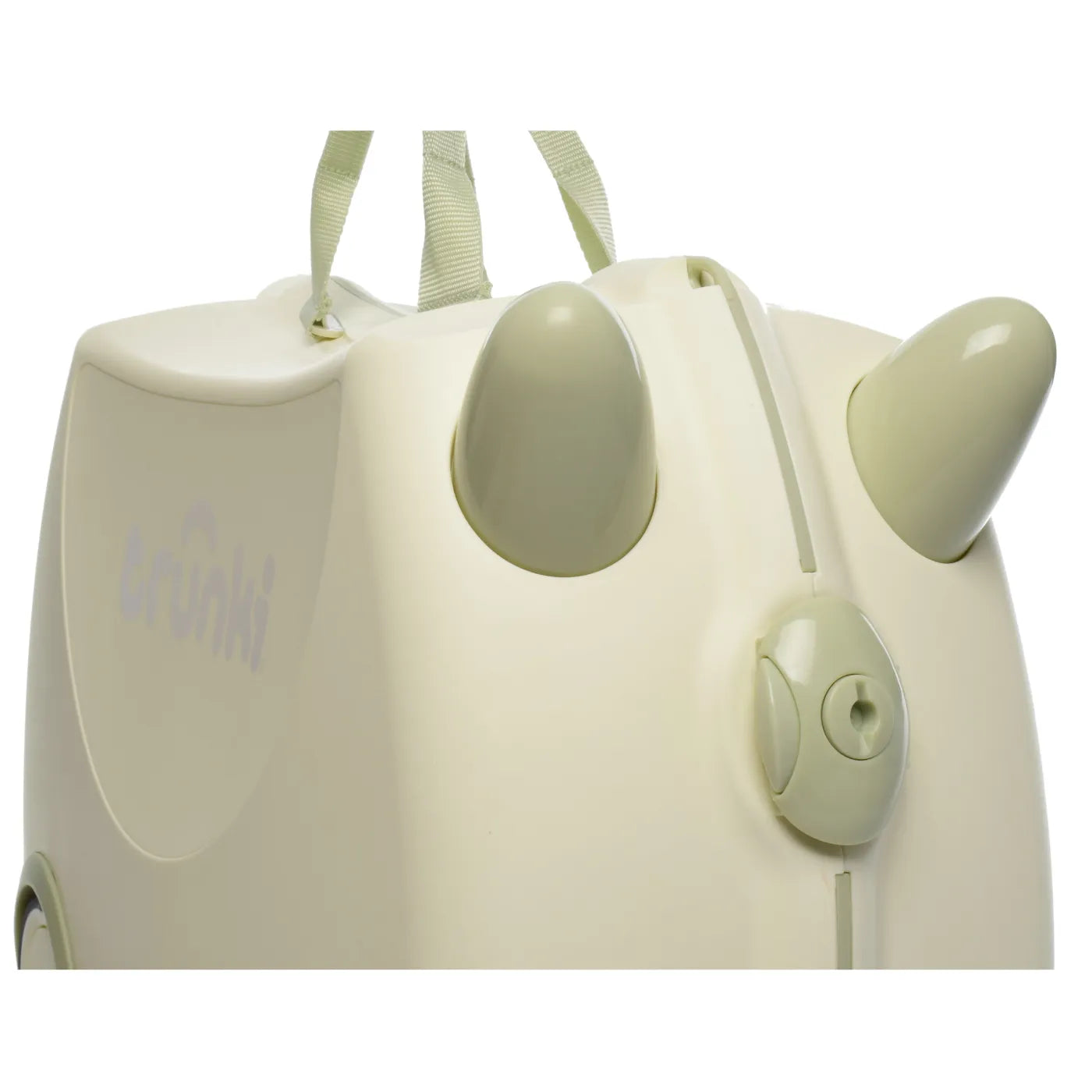 Trunki Glide Ride on Luggage / Kids Carry-on Bag - Solid White