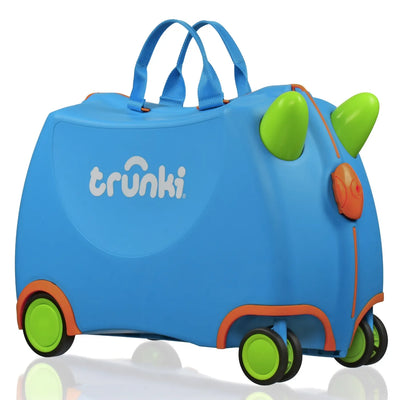 Trunki Glide Ride on Luggage / Kids Carry-on Bag - Terrance