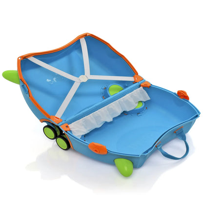 Trunki Glide Ride on Luggage / Kids Carry-on Bag - Terrance