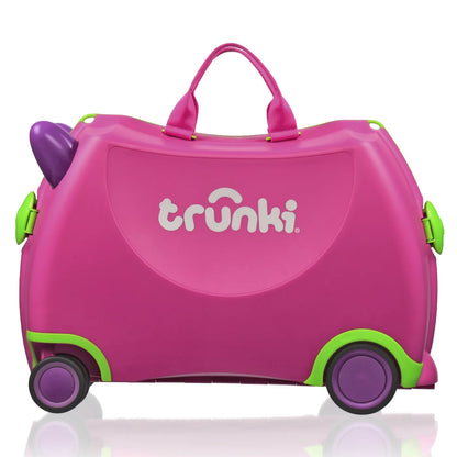 Trunki Glide Ride on Luggage / Kids Carry-on Bag - Trixie