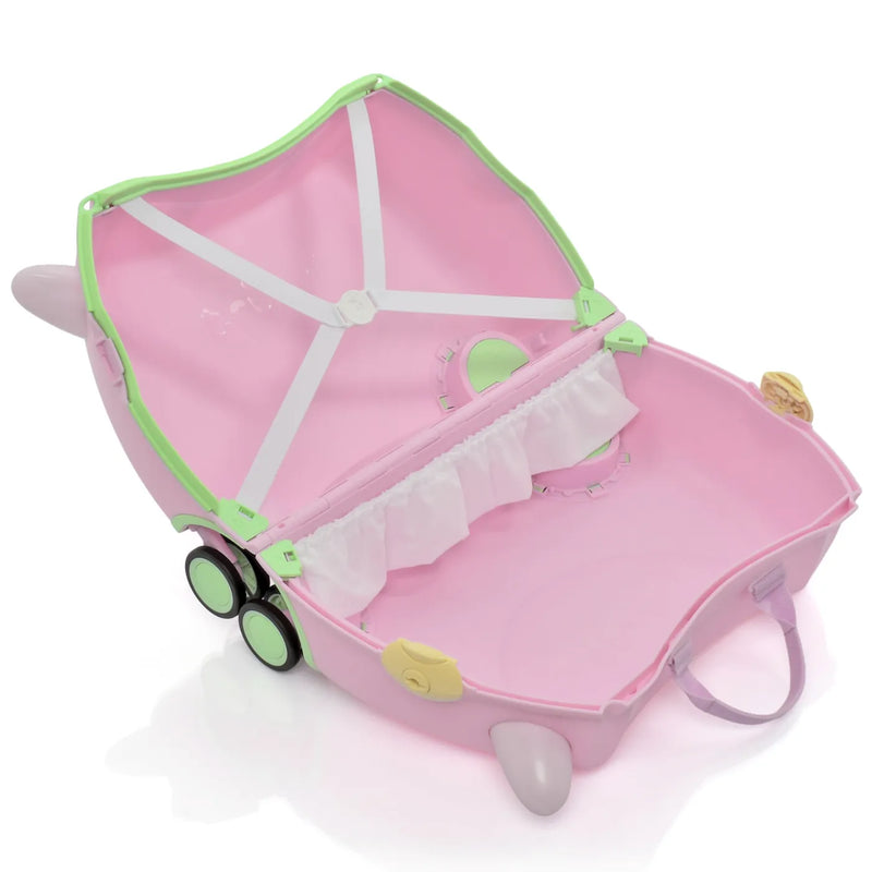 Trunki Glide Ride on Luggage / Kids Carry-on Bag - Una the Unicorn