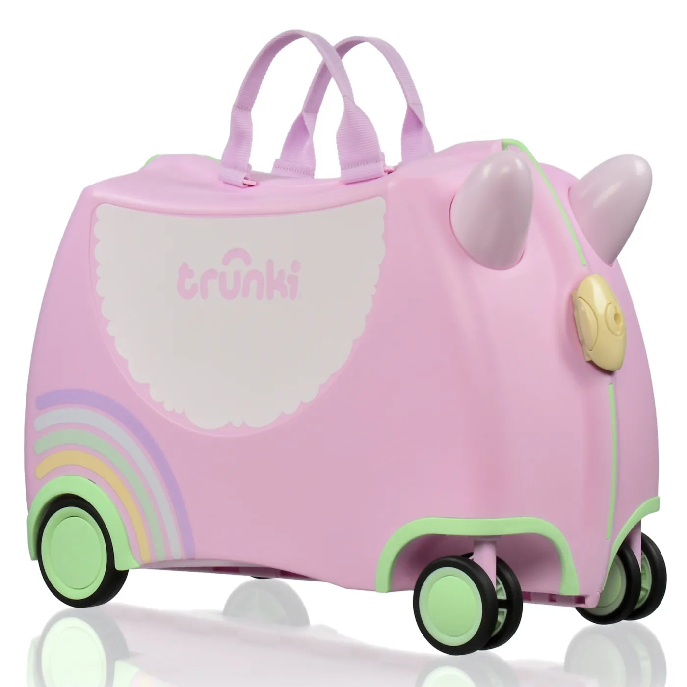 Trunki Glide Ride on Luggage / Kids Carry-on Bag - Una the Unicorn