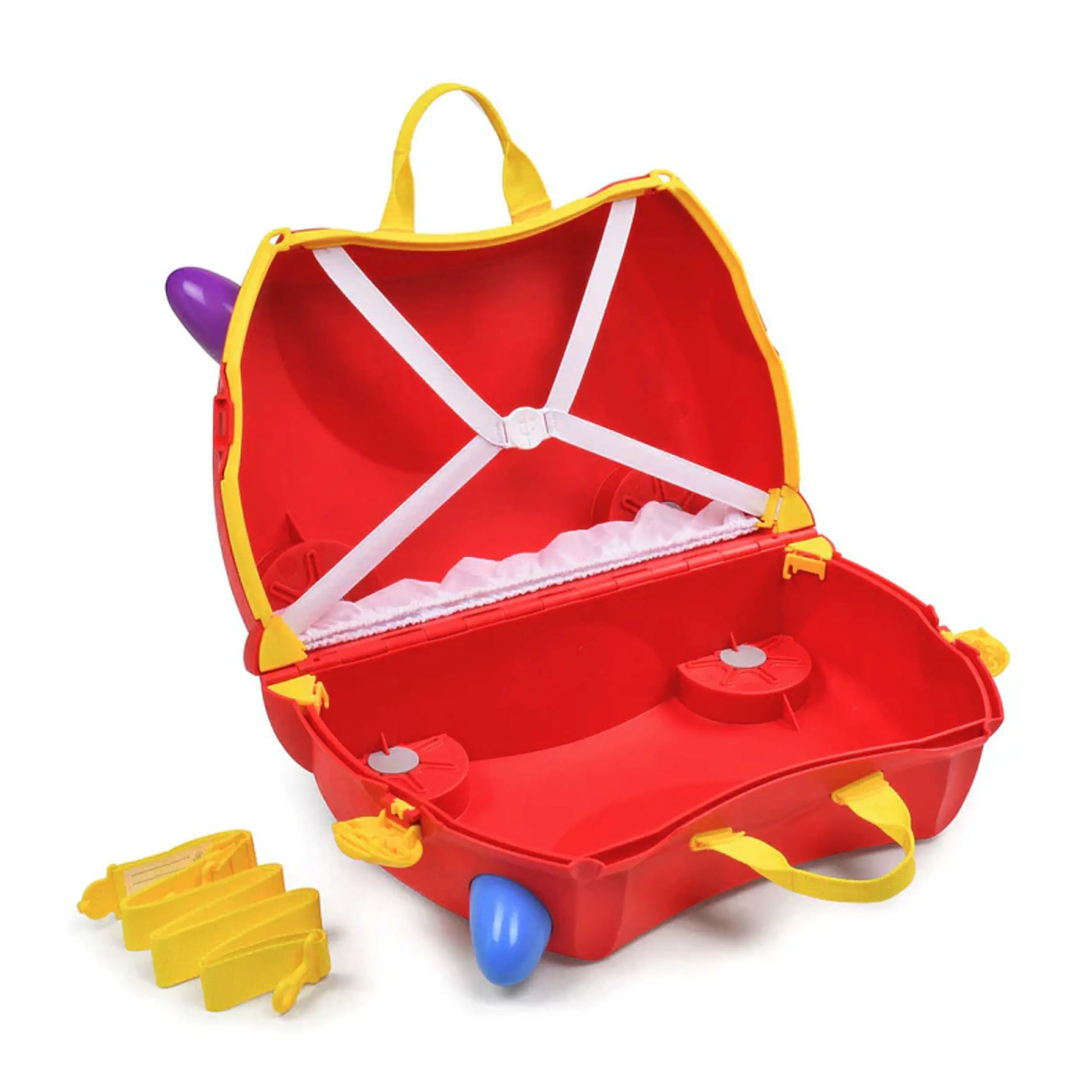 Trunki Peppa Pig - Ride on Suitcase / Carry-on Bag - Red