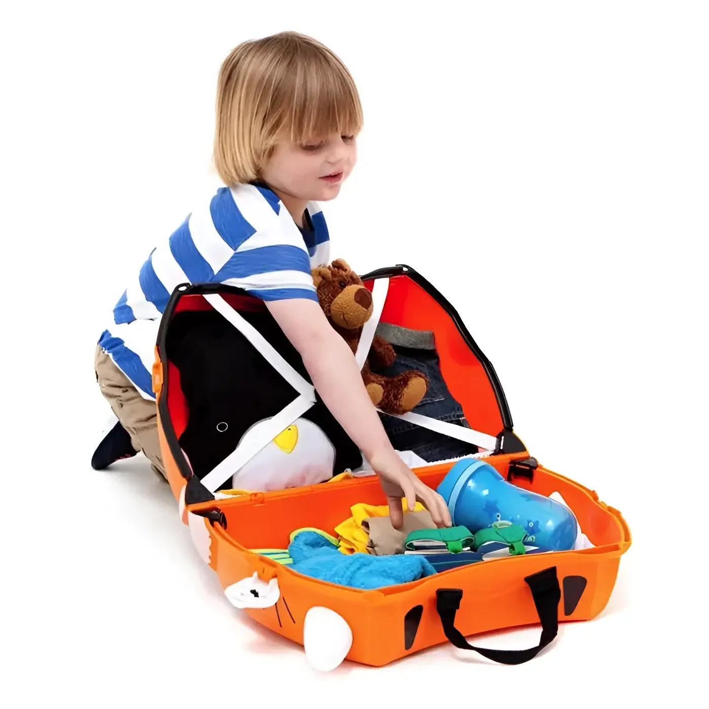 Tipu Tiger - Ride on Suitcase - Orange : Trunki