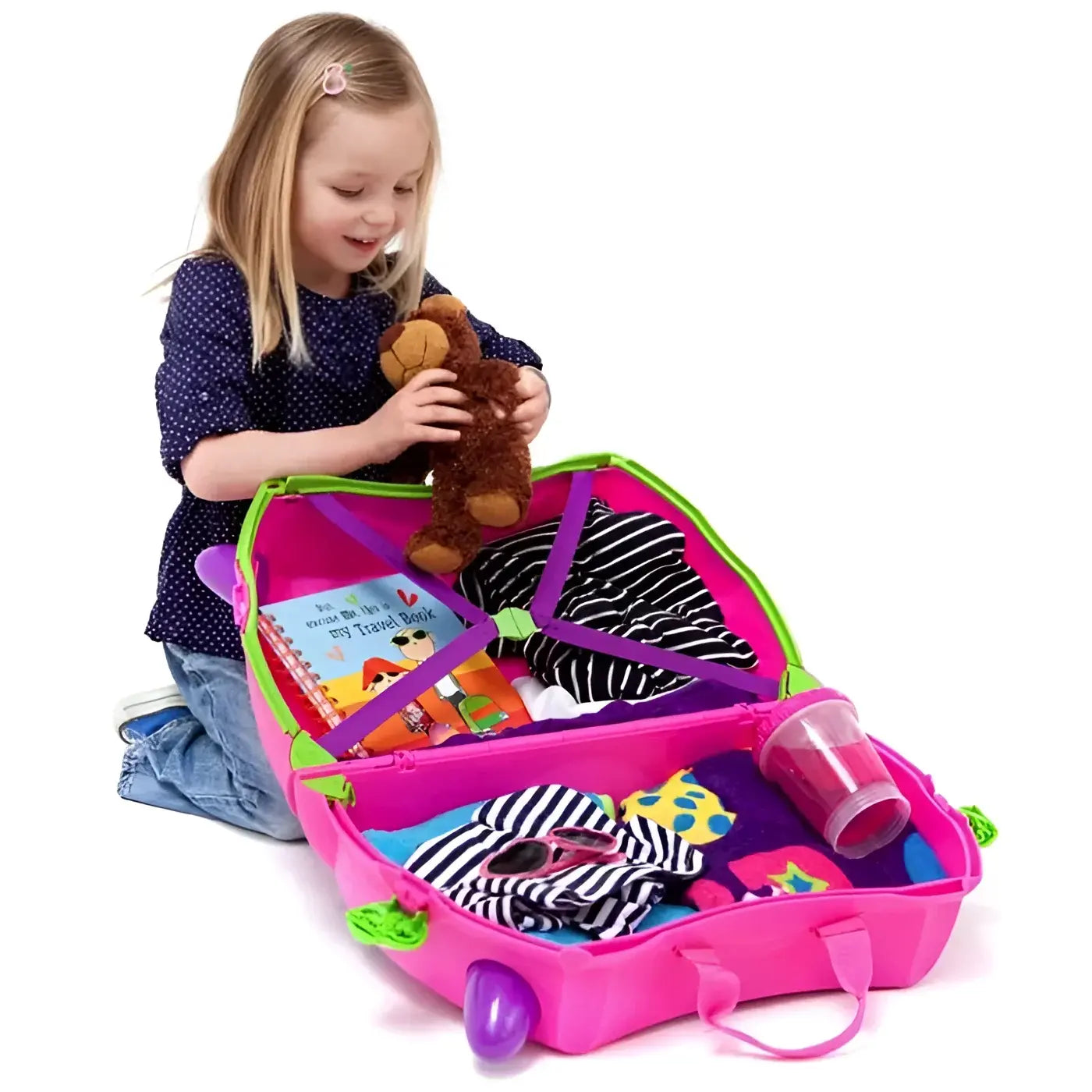 Trixie - Ride on Suitcase - Pink : Trunki