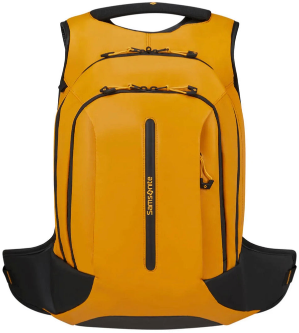 Samsonite Prodiver 15.6" Laptop Backpack M in Yellow, front view on white
