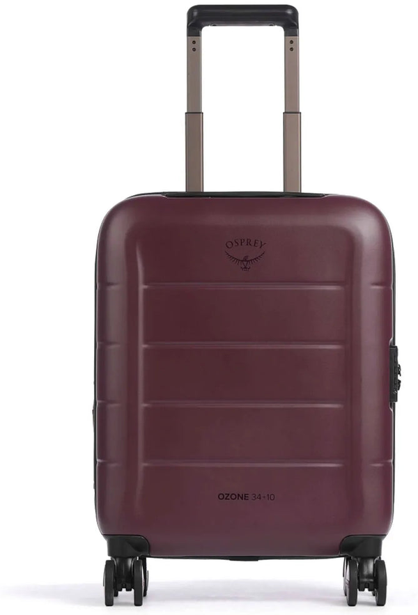 Osprey Ozone 44 - 55 cm 4-Wheel Expandable Carry-on Luggage - Moody Burgundy