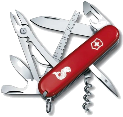 Angler · 91 mm, tools out