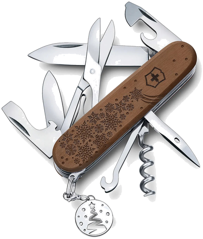 Climber Wood Limited Edition · 91 mm, tools out