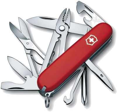 Deluxe Tinker · 91 mm, tools out