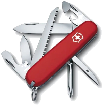 Hiker · 91 mm, tools out