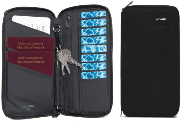 Pacsafe RFIDsafe RFID Blocking Travel Wallet