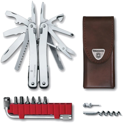 SwissTool Spirit X Bit Wrench Kit · 105 mm, tools out