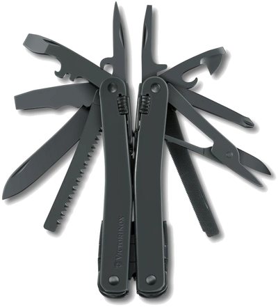 SwissTool Spirit XBS · 105 mm, tools out