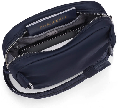 Pacsafe W Anti-theft Micro Sling - Black shown to scale