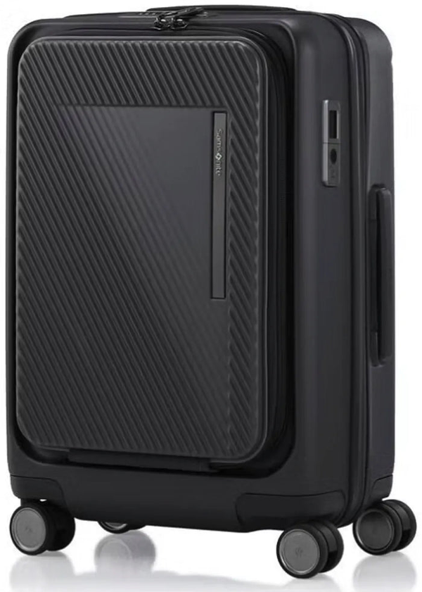 Samsonite Zipprix FT 55 cm expandable suitcase in black