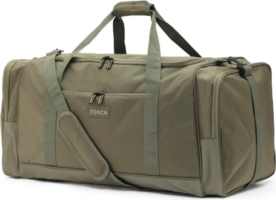 Tosca 70 cm Sports Duffle Bag - Khaki / Sand front view for size comparison