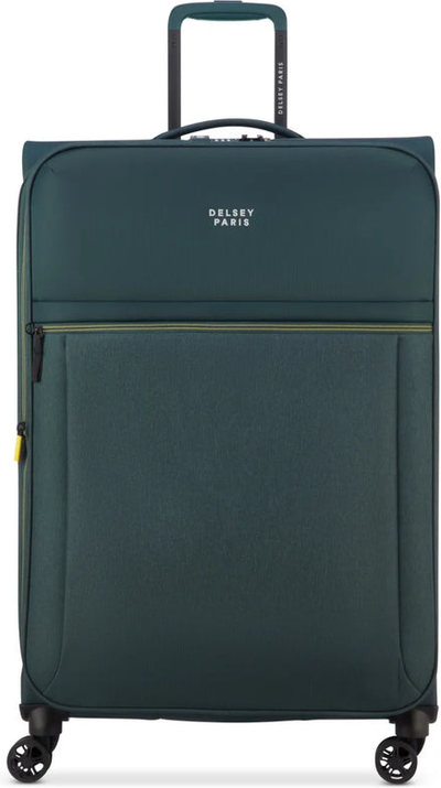 Delsey Brochant 3 - 78 cm 4-Wheel Expandable Suitcase - Pine shown to scale
