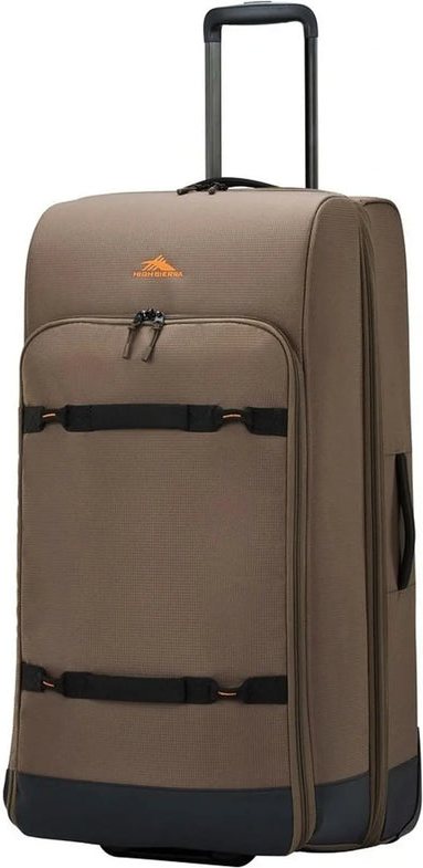 High Sierra Ultimate Access 4 DLX 81 cm Wheeled Duffle - Bronze front view for size comparison