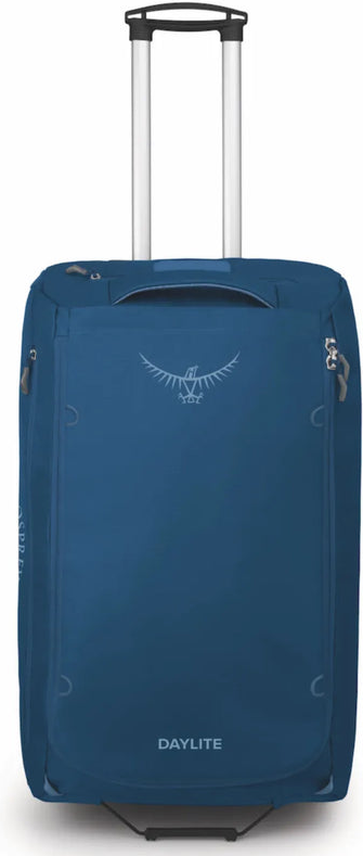 Osprey Daylite 85L Wheeled Duffle / Backpack - Nightshift Blue shown to scale