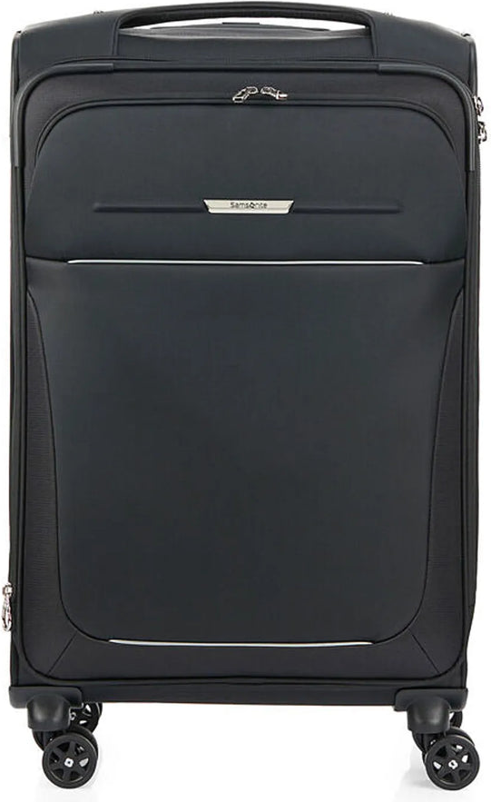 Samsonite B-Lite 5 - 71 cm Expandable Spinner Suitcase - Black front view for size comparison