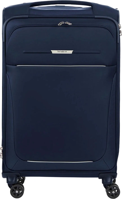 Samsonite B-Lite 5 - 71 cm Expandable Spinner Suitcase - Navy front view for size comparison