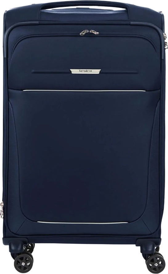 Samsonite B-Lite 5 - 71 cm Expandable Spinner Suitcase - Navy front view for size comparison
