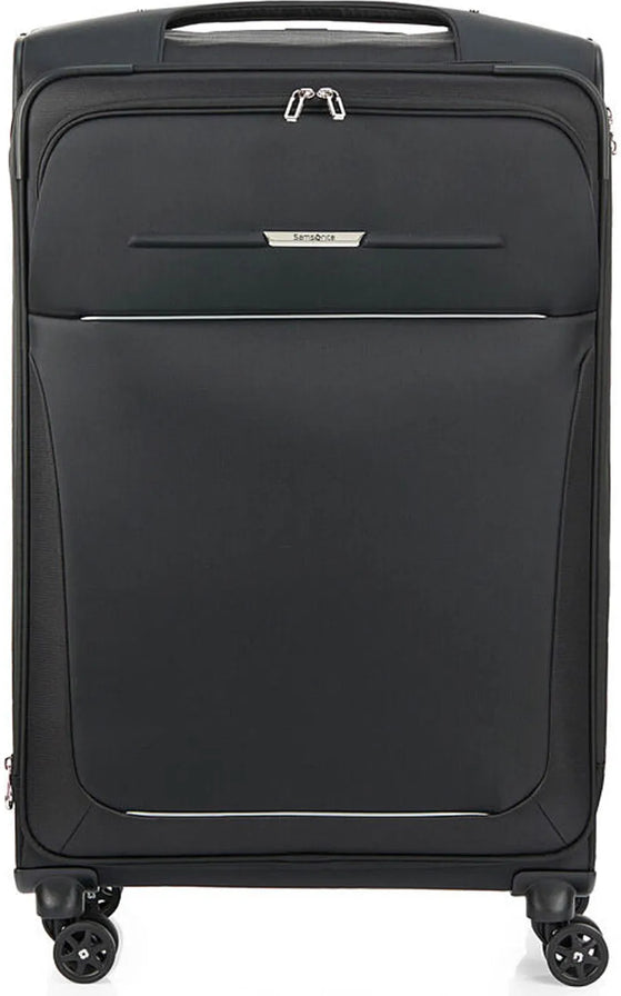 Samsonite B-Lite 5 - 78 cm Expandable Spinner Suitcase - Black front view for size comparison