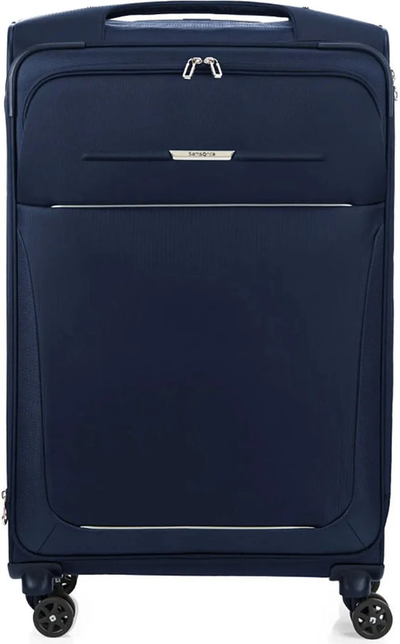 Samsonite B-Lite 5 - 78 cm Expandable Spinner Suitcase - Navy front view for size comparison