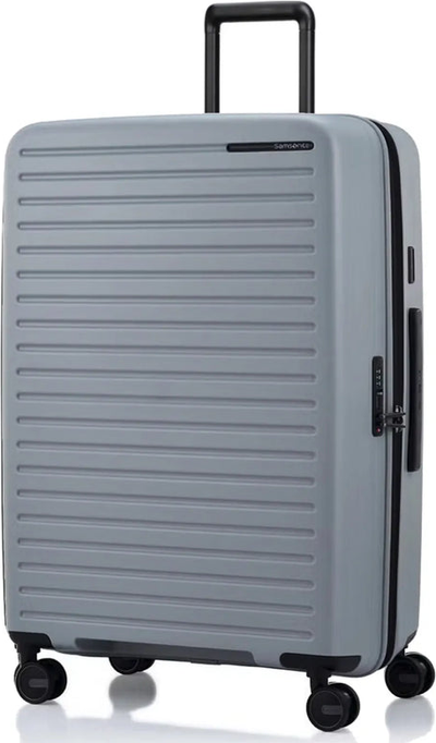 Samsonite Restackd 75 cm Expandable Suitcase - Titanium shown to scale