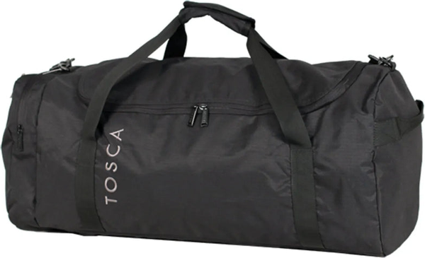 Tosca 68 cm Tote / Duffle Bag - Black front view for size comparison