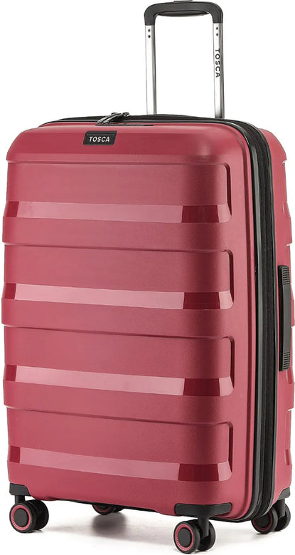 Tosca Comet 67 cm Hardside Medium Suitcase - Rumba front view for size comparison