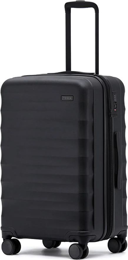 Tosca Interstellar 2.0 - 67 cm Expandable 4-Wheel Suitcase - Black front view for size comparison