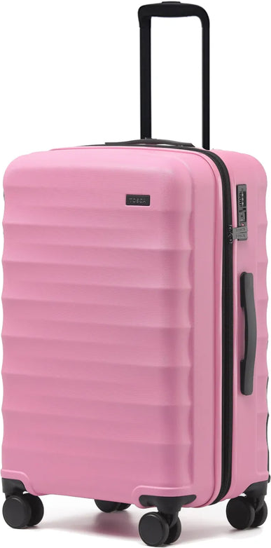 Tosca Interstellar 2.0 - 67 cm Expandable 4-Wheel Suitcase - Fuchsia shown to scale