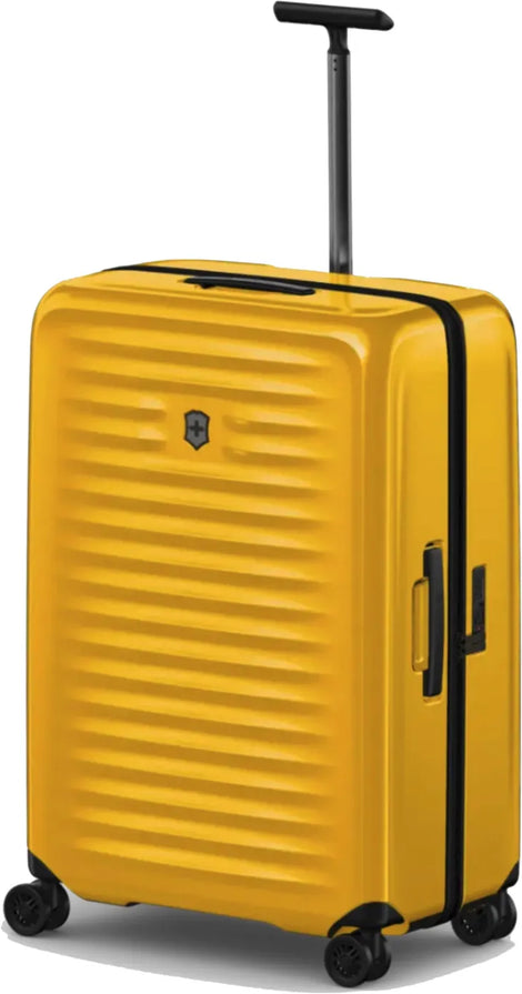 Victorinox Airox Large 75 cm Hardside Suitcase - Yellow front view for size comparison