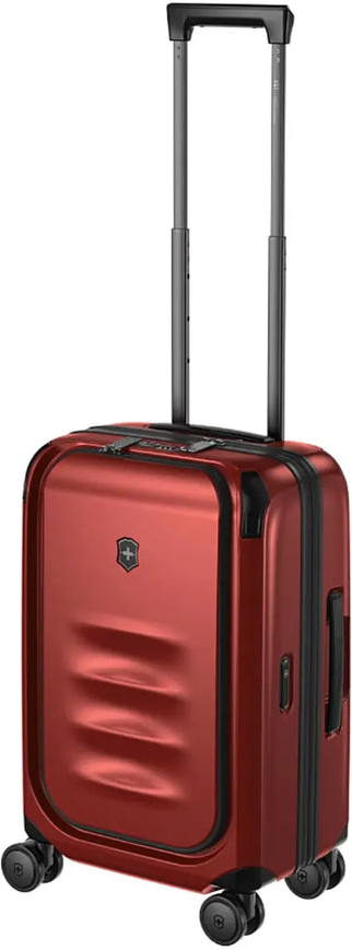 Victorinox Spectra 3.0 Expandable 55 cm Frequent Flyer Carry-On - Victorinox Red front view for size comparison