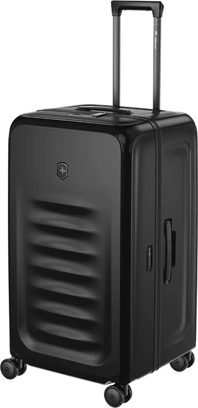 Victorinox Spectra 3.0 Trunk 76 cm Large Case - Black front view for size comparison