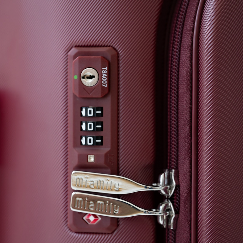 MiaMily TSA zipper lock