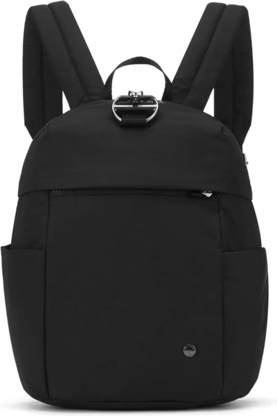 Pacsafe Citysafe CX Petite Anti-Theft 8L Backpack - Taupe shown to scale