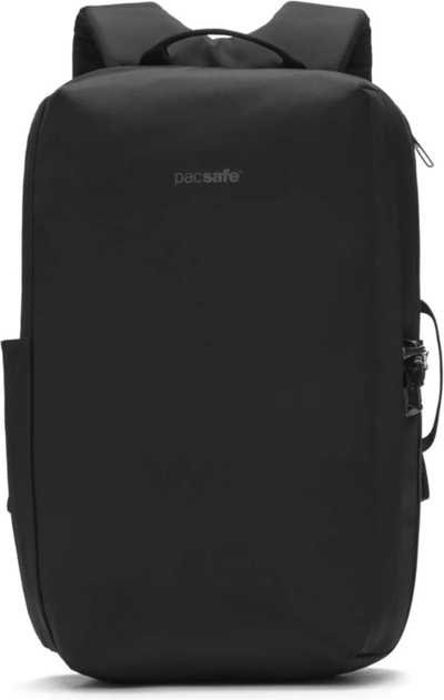 Pacsafe Metrosafe X Commuter Anti-Theft 16" Laptop Backpack - Black shown to scale