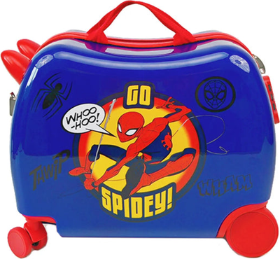 Marvel Spidey kids ride-on trolley case