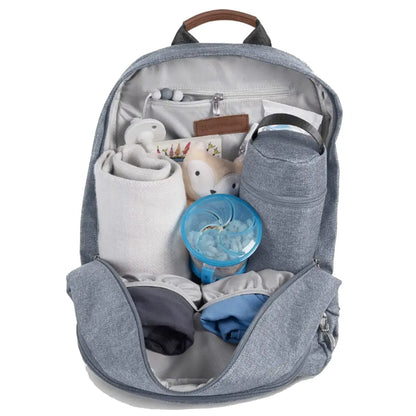 Multiple compartments to keep diapers and wipes within reach