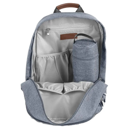 Water-resistant outer material and wipeable inner lining